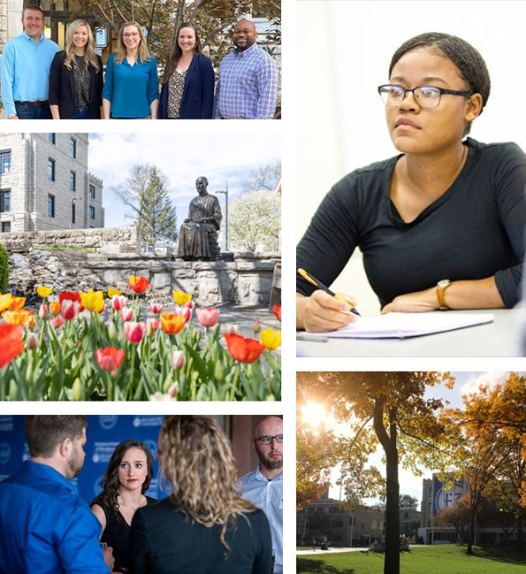 Rockhurst student collage