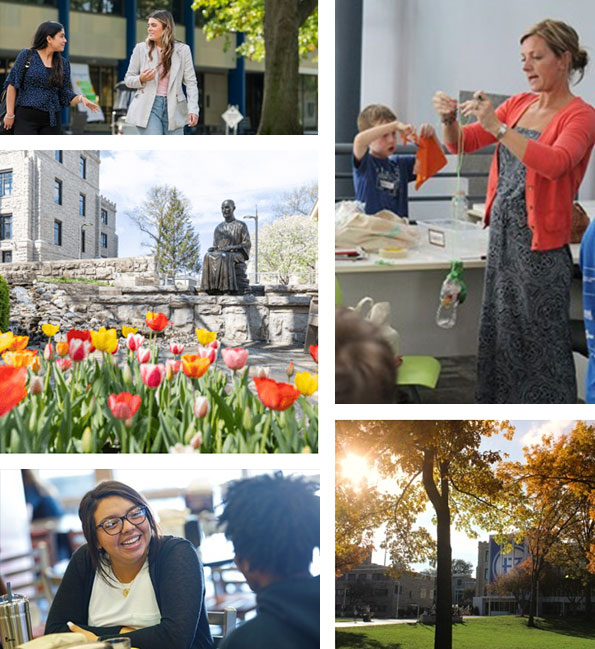 Rockhurst student collage